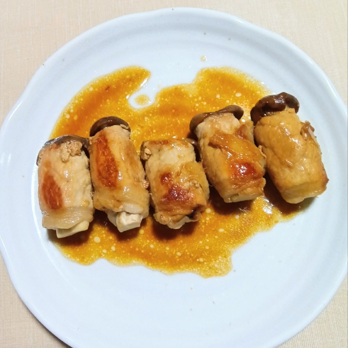 豚肉のエリンギ巻き